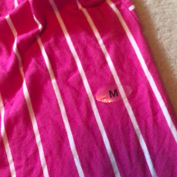NWOT Maurices 24/7 pink stripe tank, M - Picture 2 of 3